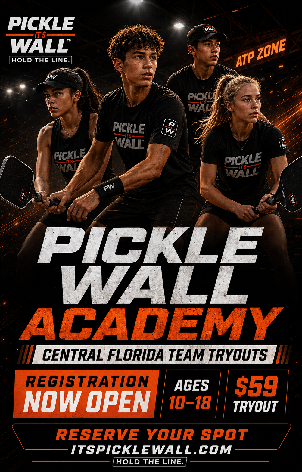 Pickle Wall Academy Central Florida team tryouts