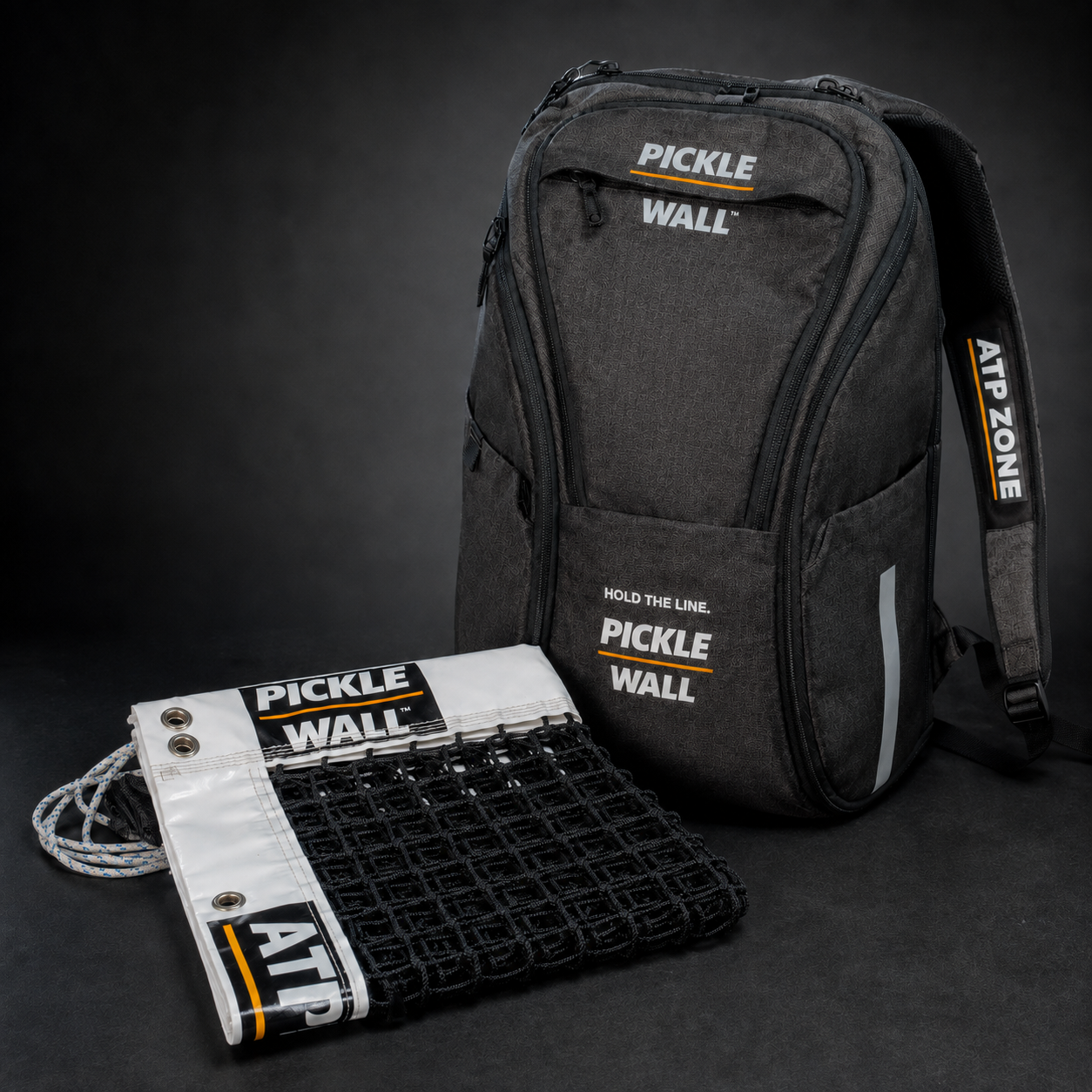 Pickle Wall™ training net and backpack, official product photography